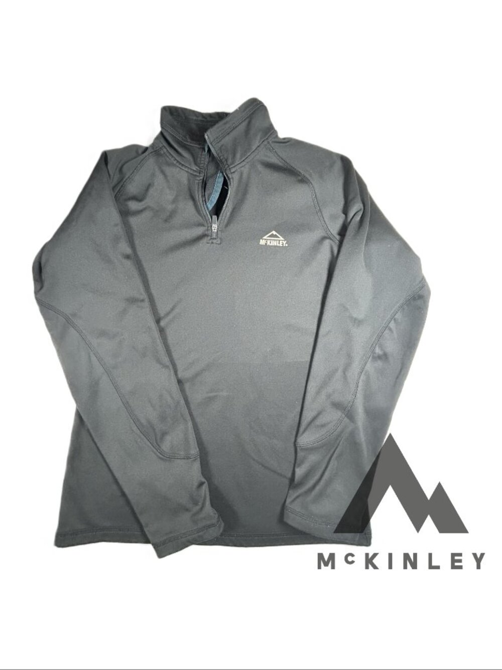 McKinley Kids Half-Zip Pullover, Small, Black